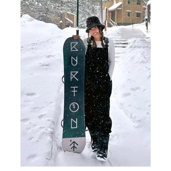 NEW Free People Movement Hit The Slopes Salopette Overalls Black Medium - Picture 1 of 5